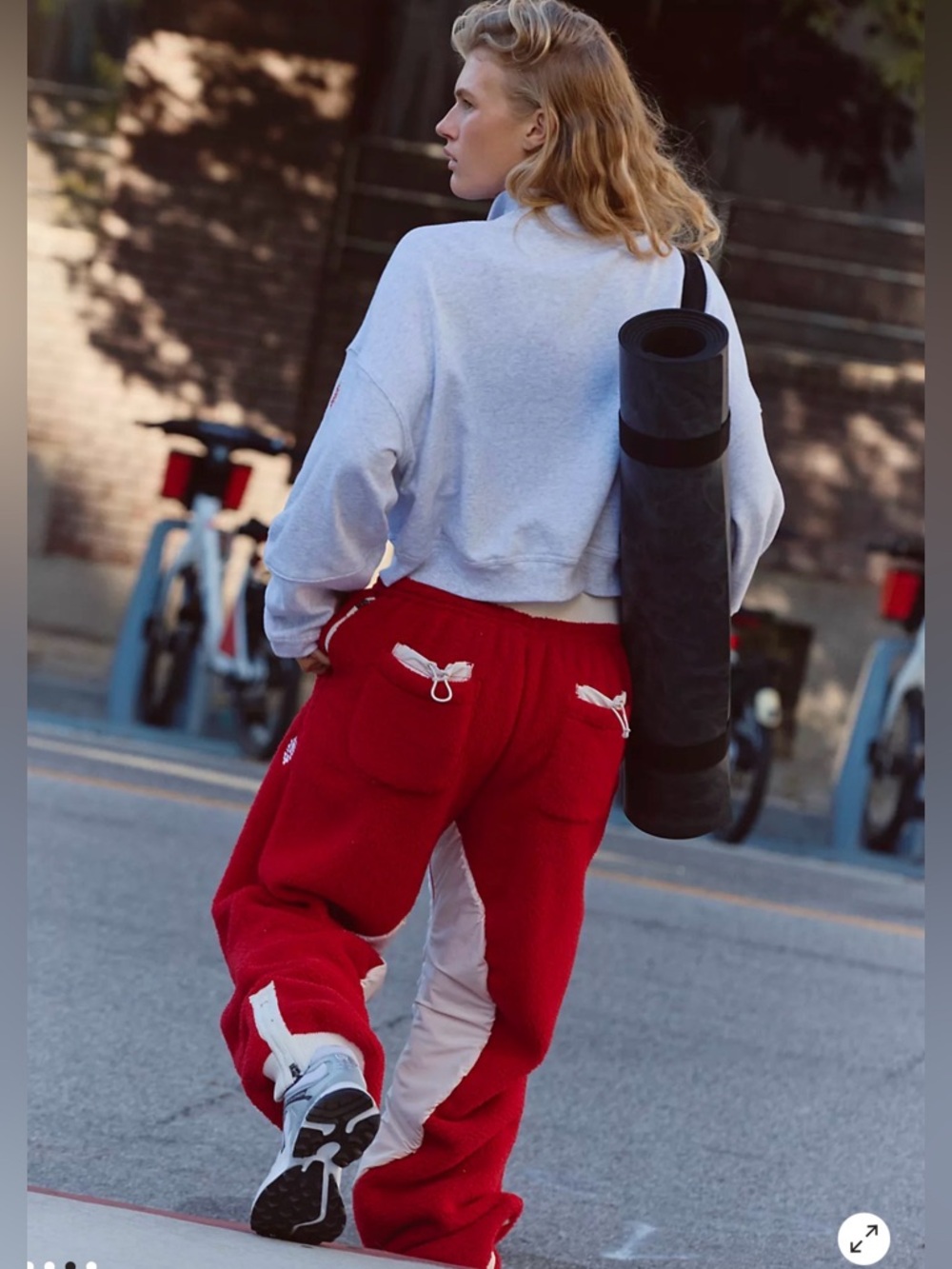 FP Movement by Free People Sundown Fleece Pants 🔥Size L - Picture 3 of 5